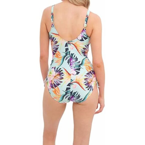 NWT Fantasie Women's Paradiso Underwire Twist Front Swimsuit Size 32J - Picture 2 of 7